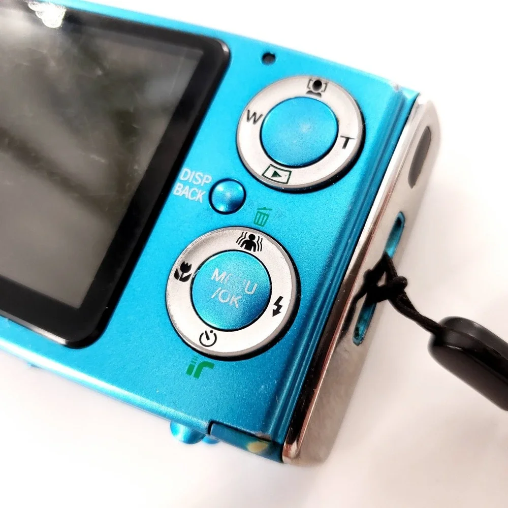 Fujifilm FinePix Z20fd 10MP Digital Camera Blue w/ Battery & Charger Tested